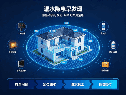 漏水维修报价500和5000，差别到底在哪？一分钱一分货